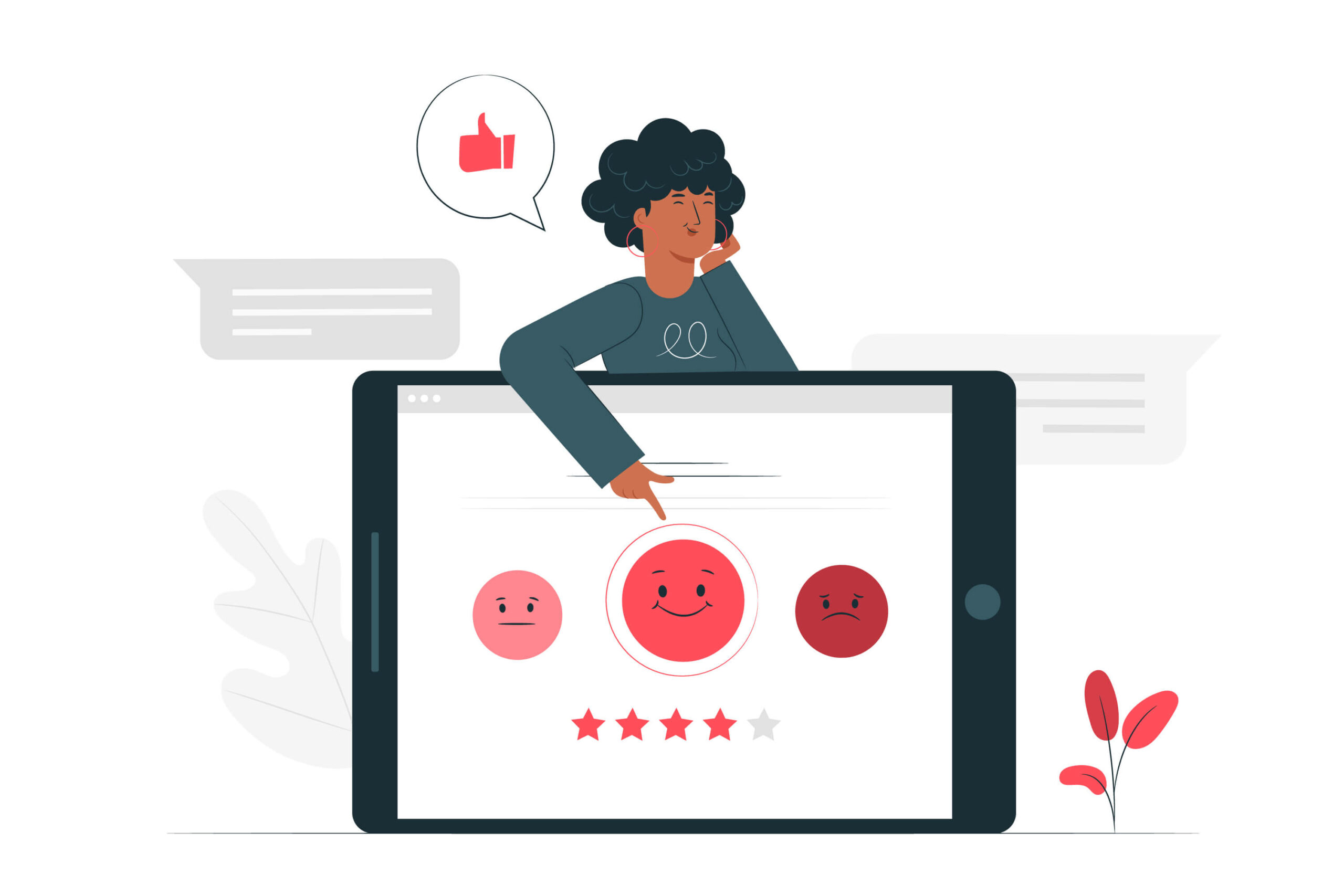 Grau de satisfação do cliente